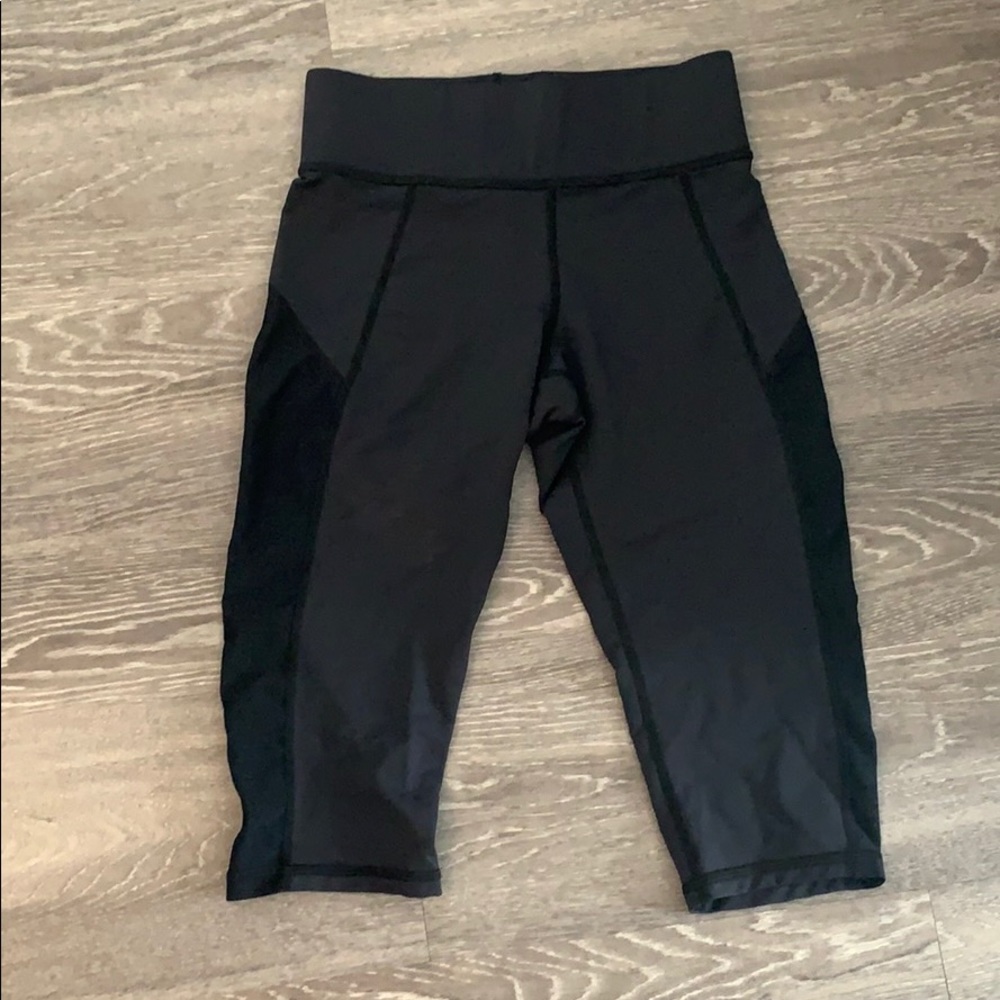 MICHI Cropped Mesh Legging small, NWOT